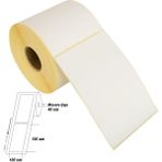 Ekstra Geniş Termal Barkod Etiketi 150x100mm (250 li Rulo)