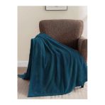 Ekstra Kalın Peluş Wellsoft Battaniye Tek Kişilik 100X170 Cm