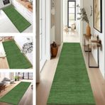 Ekstra Uzun Kaymaz Yeşil Mutfak Halısı Yolluk 80X300 CM Yıkanabilir İç Mekan Giriş Kat Paspası Oturma Odası Yatak Odası Koridor Merdiven Kapı Yolluk Halı Koridor için