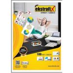 Ekstrafix Extrafix Laser Etiket A4 210 x 297MM