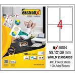 Ekstrafix Fix-5004 Lazer Etiket