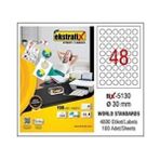 Ekstrafix Fix-5130 30 mm Lazer Etiket