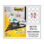 Ekstrafix Fix-5160 60 mm Lazer Etiket