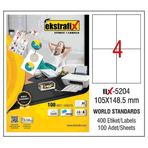 Ekstrafix Fix-5204 Lazer Etiket