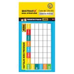 Ekstrafix OK-001 80x120 mm Okul Etiketi