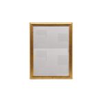 ekstrafix pvc çerçeve a4 altın ıç ölçüleri 21x30 cm - dış ölçüleri 25x33 cm fıx-ça05 - Yok