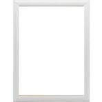 Ekstrafix PVC Çerçeve A4 Beyaz İç Ölçüleri 21x30 Cm - Dış Ölçüleri 25x33 Cm Fix-Çb04