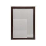 ekstrafix pvc çerçeve a4 ceviz ıç ölçüleri 21x30 cm - dış ölçüleri 25x33 cm fıx-çc03 - Yok