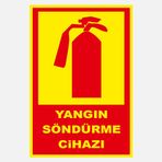 Ekstrafix YF069 12x25 cm Fosforlu Yangın Söndürme Cihazı