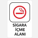 Ekstrafix YUL-431 25x35 cm Sigara İçme Alanı