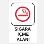Ekstrafix YUL-431 25x35 cm Sigara İçme Alanı