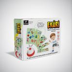 Eküri Eğlenceli ve Çocukları Geliştiren Zeka Oyunu (Dikkat - Odaklanma - Hız - Görsel Algı - Zeka Oyunu - Oyuncak - Aile Kutu Oyunu)