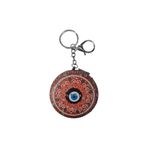 El Aynası - Anahtarlıklı Otantik Desenli Katlanır Makyaj Aynası - Cep, Çanta Aynası Desen 5