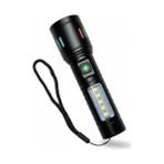 El Feneri LED USB Şarjlı-Ultra Güçlü Parlak Orta Boy El Feneri [enerji Sınıfı A++]ortam Lambası Deprem,polis,jandarma,zabıta,bekçi Zoom Yüksek Lümen (Yüksek Parlaklık) [enerji Sınıfı A++]