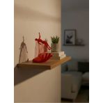 El Formlu İnsan Figürü Kırmızı Dekoratif Biblo Soyut Tasarım 12X18 Cm