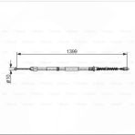 El Fren Telı Arka Sag / Sol Crafter Sprınter (5 Ton) 09 (1401 / 1061)