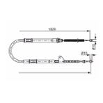 EL FREN TELI ARKA SOL AVENSIS SEDAN SW 97-03 BOSCH 1987477545