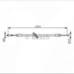 El Fren Teli On Crafter Sprinter 906 (dingil Mesafesi 3250mm) 06 (1374mm / 271)