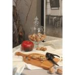 El Işlemeli Ahşap Kesme Tahtası 38X16 Cm, Şık ve Dayanıklı Kullanım - Ahşap - Ceviz - Seçenek 1