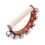 El Jingle Bells Handbell Tambourin Shaker Bells Okul Masa Yüzük Zil Çan Perküsyon Enstrümanı El Kızak çanları (M)