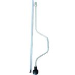 EL KRANK BİJON ANAHTARI 665MM BOY 19 MM UÇ (5, gümüş)