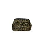 El Örgüsü Hasır Clutch Çanta, Siyah ve Bej Desenli, Vintage Stil