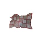 El Örgüsü Tek Kişilik Patchwork Tam Boy Kalın Battaniye (155 x 215) - Çok Renkli - 155 x 215 cm