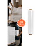 El Tipi Beyaz Streç Film Mobilya Eşya Koli Palet Paket Taşıma Sarma Koruma 40 Cm X 300 M 23 Mikron