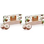 El Yapımı Doğal Banyo Sabunu Hindistan Cevizi 3 * 150 gr x 2 Adet (Toplam 6 Adet) - standart