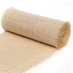 El yapımı doğal Rattan kamışı dokuma rulo Upcycle mobilya tamir hasır ön dokuma açık örgü Net levha şifonyer sandalye dolabı DIY projeleri