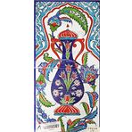 El Yapımı İznik Çini Karo -30 (20*40 Cm.) - Can Seramik
