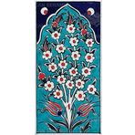 El Yapımı İznik Çini Karo -31 (10*20 Cm.) - Can Seramik