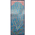 El Yapımı İznik Çini Karo -5 (40*100 Cm.) - Can Seramik