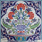El Yapımı İznik Çini Karo -5 (40*40 Cm.) - Can Seramik