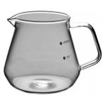 El Yapımı Kahve Paylaşımı Pot, Cam Filtre Fincanı, Cezve, Ev Aletleri, Çaydanlık, Fuar Fincan 500/700 ml - Şeffaf