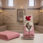 El yapımı Keçe Sabun – Tasarımlı Doğal Sabun | Dekoratif & Kese Özellikli | Romantik Hediyelik Felt Soap (pembe)