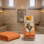 El yapımı Keçe Sabun – Tasarımlı Doğal Sabun | Dekoratif & Kese Özellikli | Romantik Hediyelik Felt Soap (turuncu)