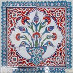 El Yapımı Kütahya Çini Karo -1 (40*40 Cm.) - Can Seramik