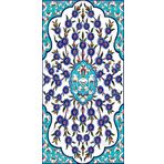 El Yapımı Kütahya Çini Karo -11 (60*120 Cm.) - Can Seramik