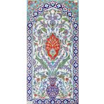 El Yapımı Kütahya Çini Karo -12 (60*120 Cm.) - Can Seramik