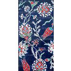 El Yapımı Kütahya Çini Karo -16 (20*40 Cm.) - Can Seramik