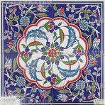 El Yapımı Kütahya Çini Karo -2 (40*40 Cm.) - Can Seramik