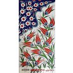 El Yapımı Kütahya Çini Karo -23 (20*40 Cm.) - Can Seramik