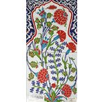 El Yapımı Kütahya Çini Karo -28 (20*40 Cm.) - Can Seramik