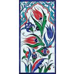 El Yapımı Kütahya Çini Karo -29 (10*20 Cm.) - Can Seramik