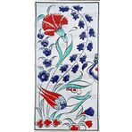 El Yapımı Kütahya Çini Karo -3 (10*20 Cm.) - Can Seramik