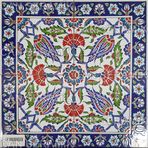 El Yapımı Kütahya Çini Karo -3 (40*40 Cm.) - Can Seramik