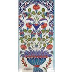 El Yapımı Kütahya Çini Karo -33 (20*40 Cm.) - Can Seramik