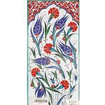 El Yapımı Kütahya Çini Karo -38 (20*40 Cm.) - Can Seramik