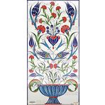 El Yapımı Kütahya Çini Karo -4 (40*80 Cm.) - Can Seramik